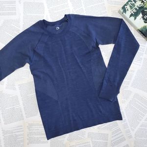 NWOT SWEATY BETTY Athlete Seamless Long Sleeve Top